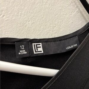 Leslie Fay Classic Black Garment